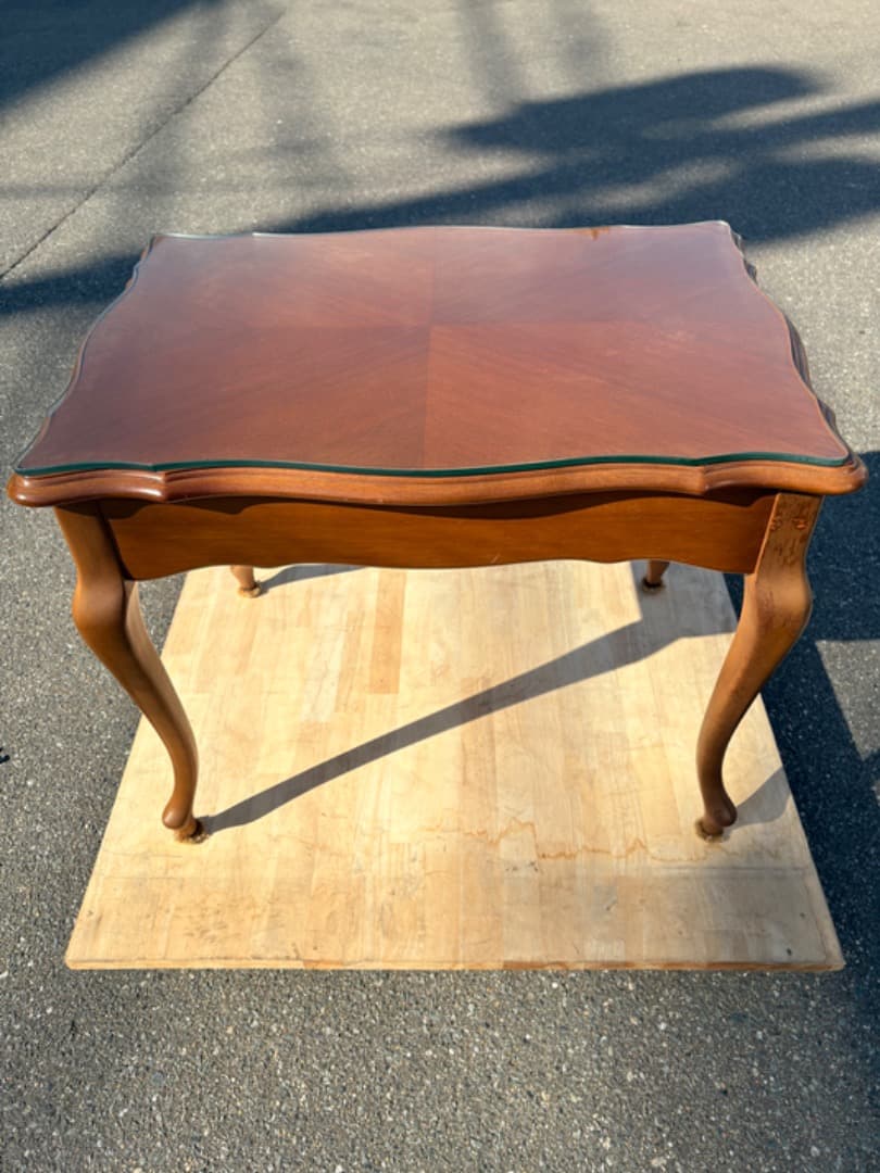 maruni　マルニ　マキシマム　サイドテーブル　昭和レトロ　猫脚　f936