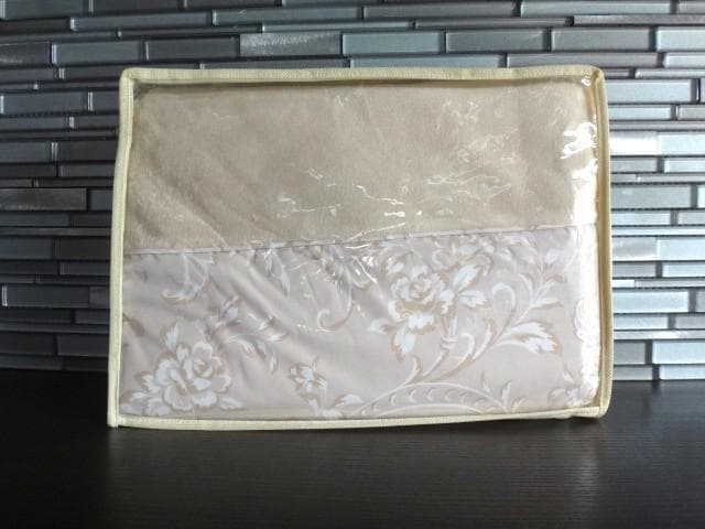 新品★シャルレ★光電子★あったか掛布団カバー★ベージュ★ダブル