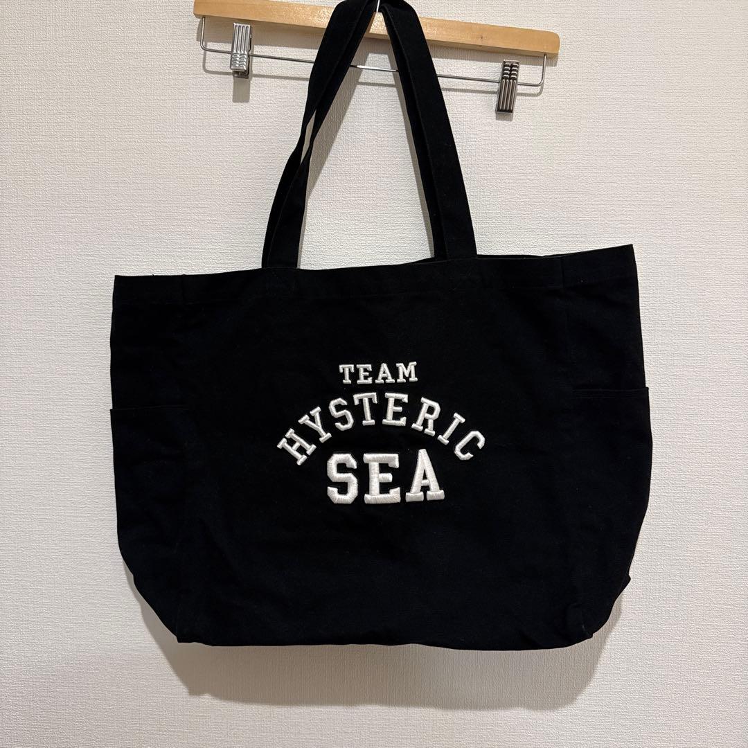 ヒステリックグラマー × ウィンダンシー トートバッグ wind and sea