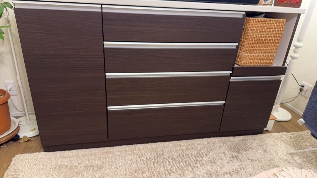 キッチンカウンター　中古品　木製　大型製品