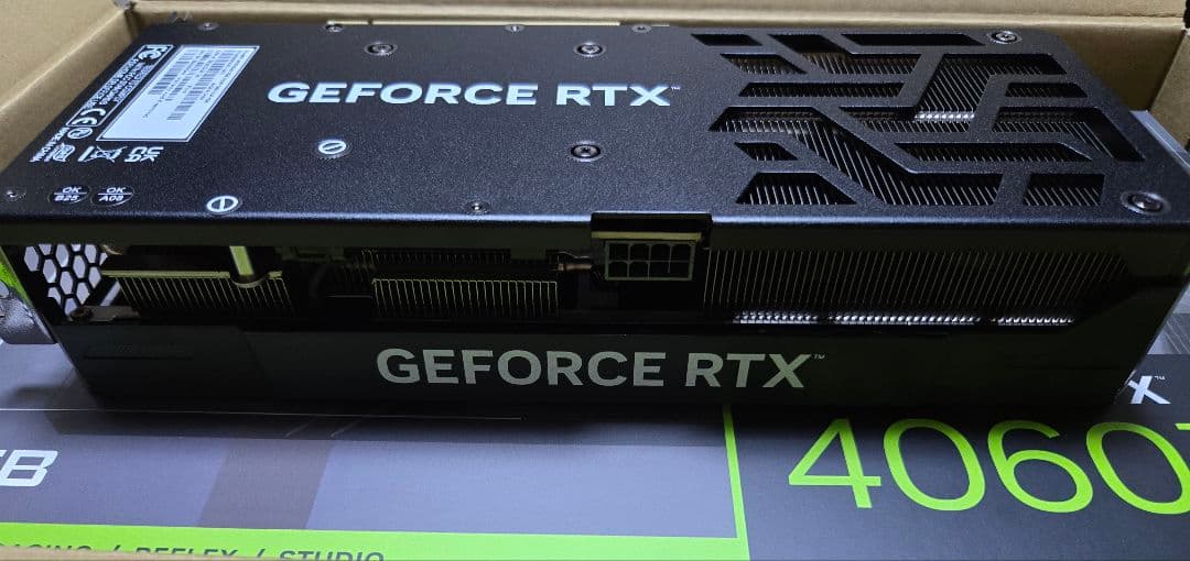 Geforce RTX 4060 Ti 16GB グラフィックボード