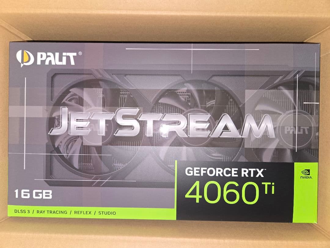Geforce RTX 4060 Ti 16GB グラフィックボード