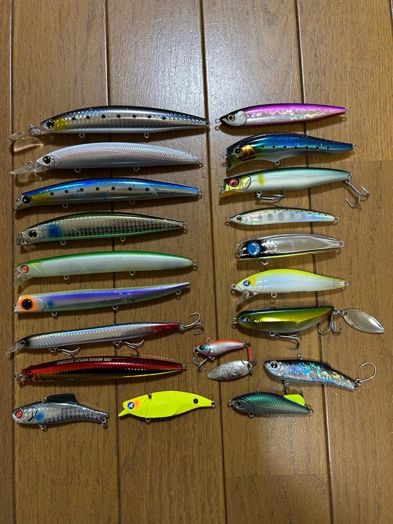 コ*読様 シーバスルアー20個セット　まとめ売り　メガバス　ブルーブルー　ダイワ