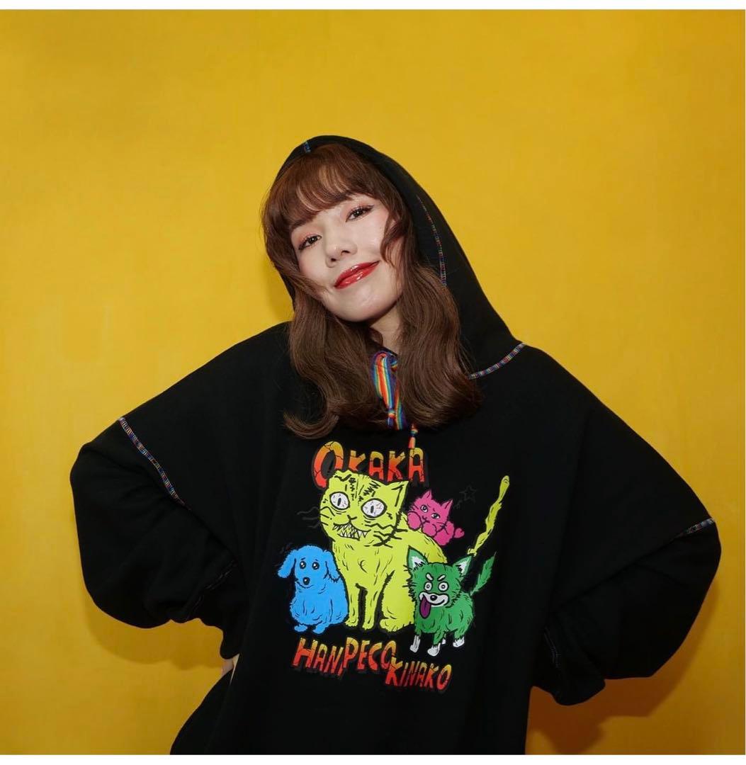 ぽ*こ様 仲里依紗 re. パーカー