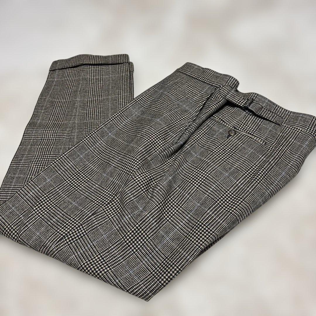 POLO RALPH LAUREN チェック柄 ダブルブレストスーツ