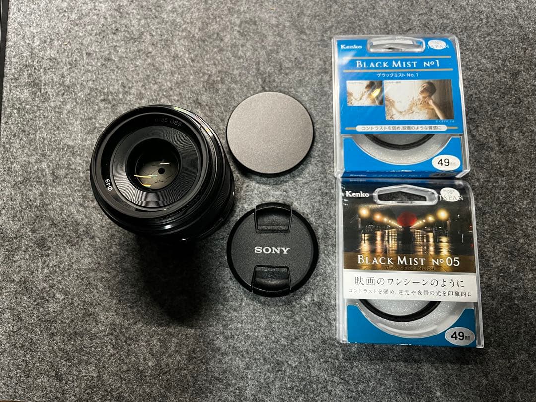 SONY SEL35F18 フィルター付き