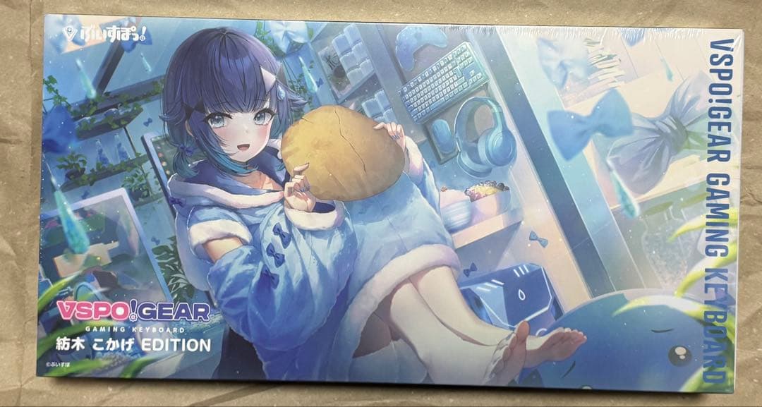 ぶいすぽ　VSPO! GEAR　ゲーミングキーボード　紡木こかげ Edition