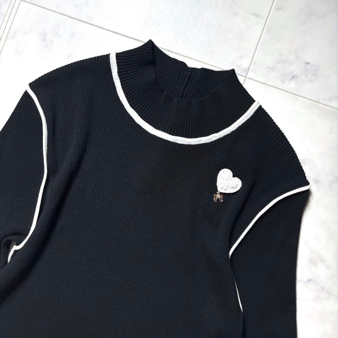 大きいサイズ✨スーパービューティー セットアップ ワンピース ロングジレ パール