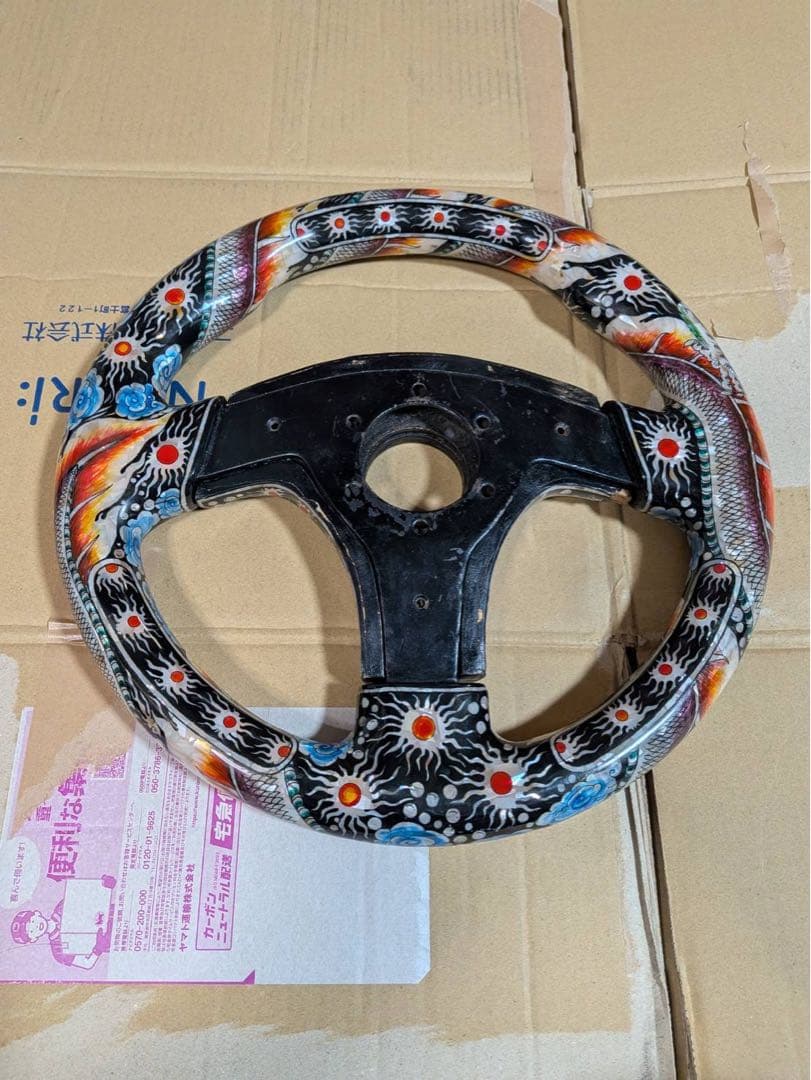 グラフティ　ステアリング　33mm usdm 一点もの