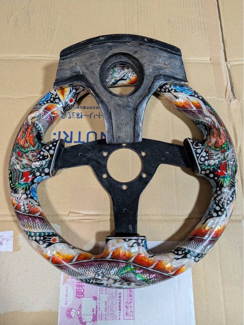 グラフティ　ステアリング　33mm usdm 一点もの