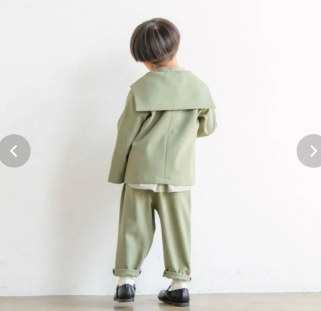 LOWRYSFARM 襟付き フォーマルセットアップ 3点セット120-130