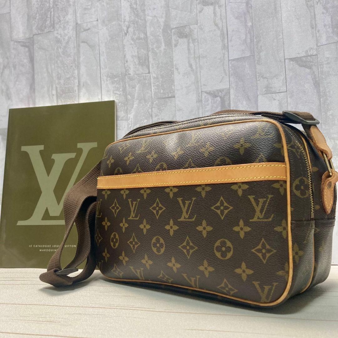 美品 LOUIS VUITTON モノグラム リポーターPM ショルダーバッグ