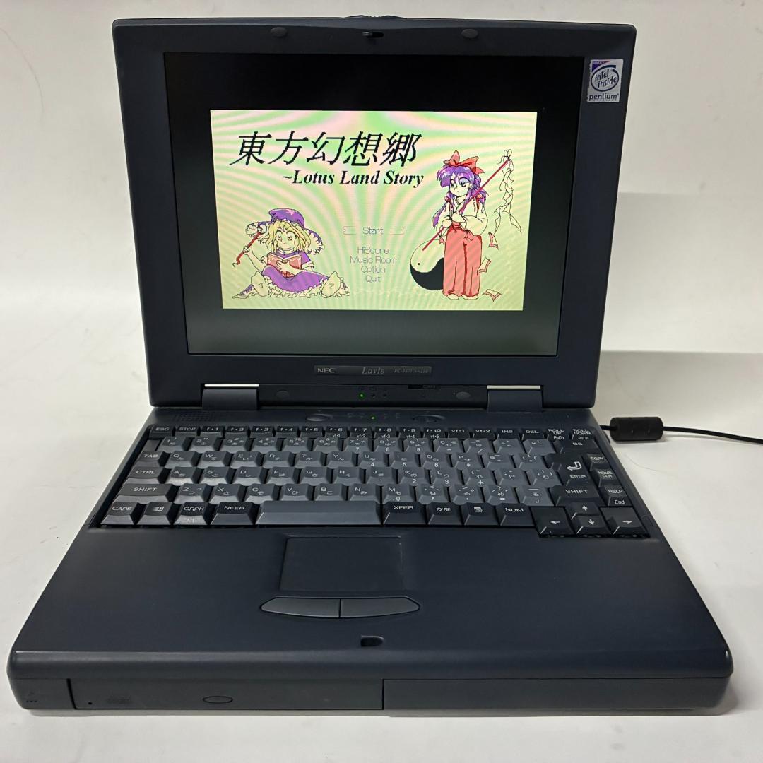 SATA SSD PC9821 Nw150 昭和レトロゲーム MS-DOS 東方