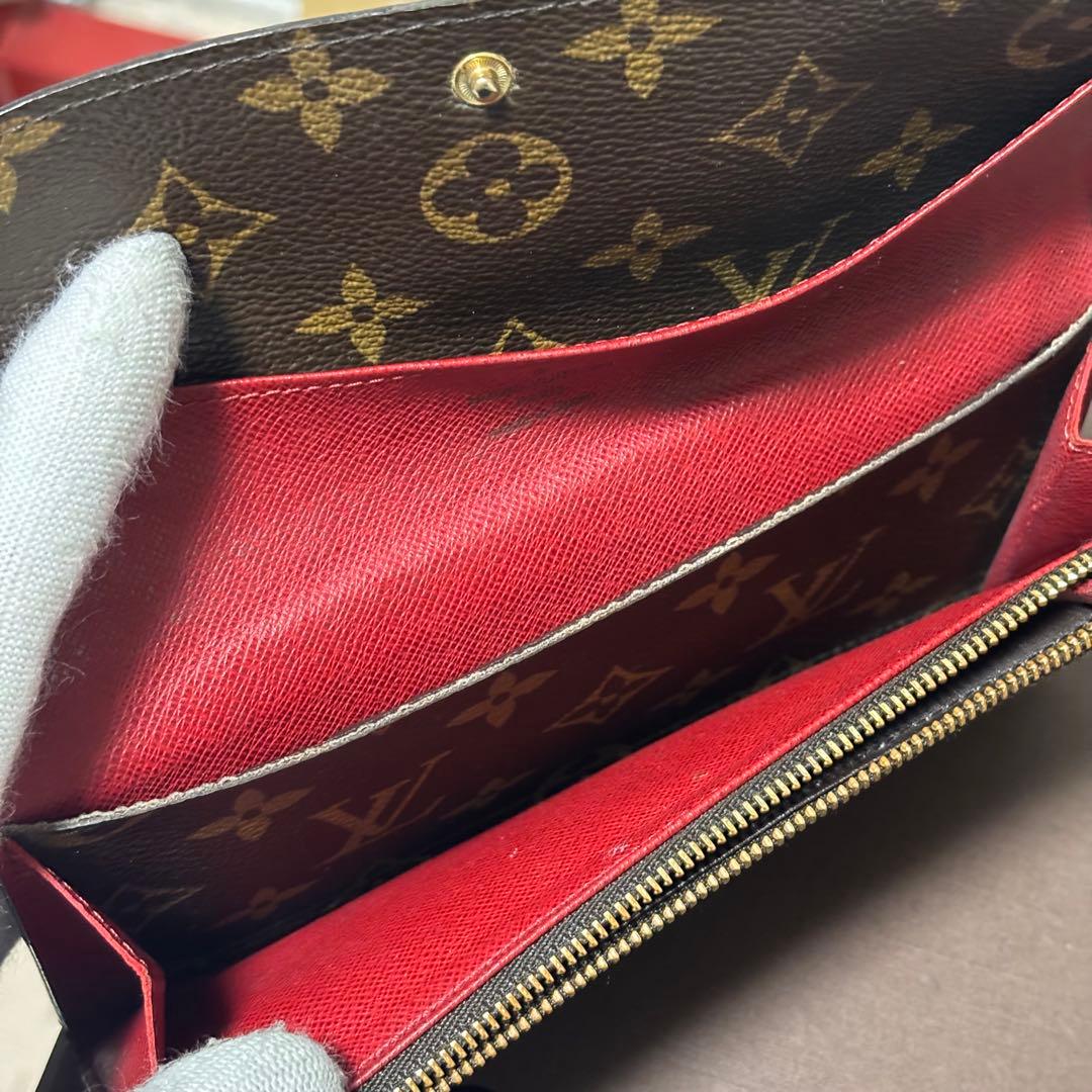 LOUIS VUITTON モノグラム 長財布 ポルトフォイユ エミリー