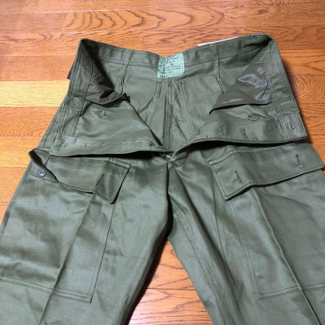 デッドストック 新品 オーストラリア軍 パンツ カーゴ ファティーグ