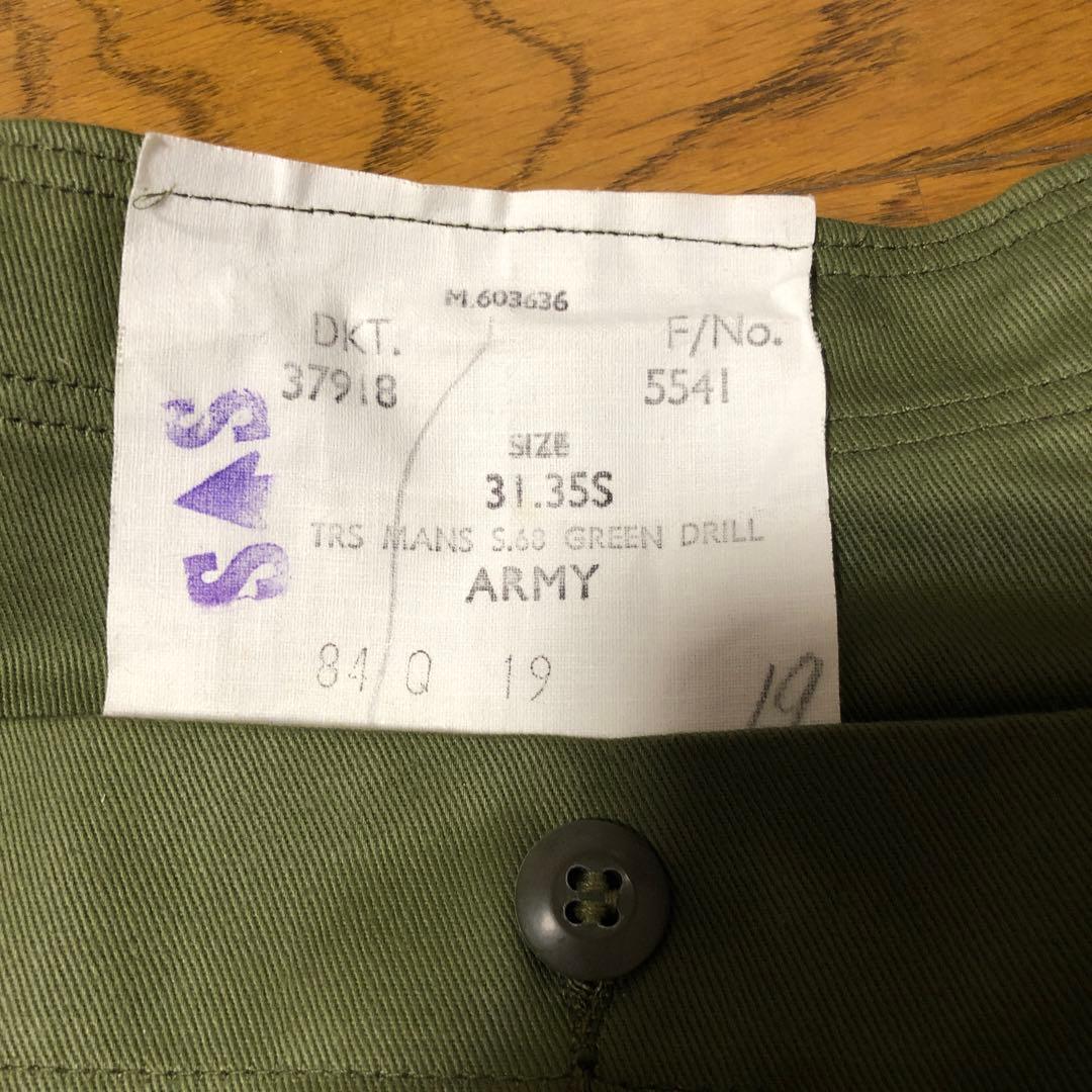 デッドストック 新品 オーストラリア軍 パンツ カーゴ ファティーグ