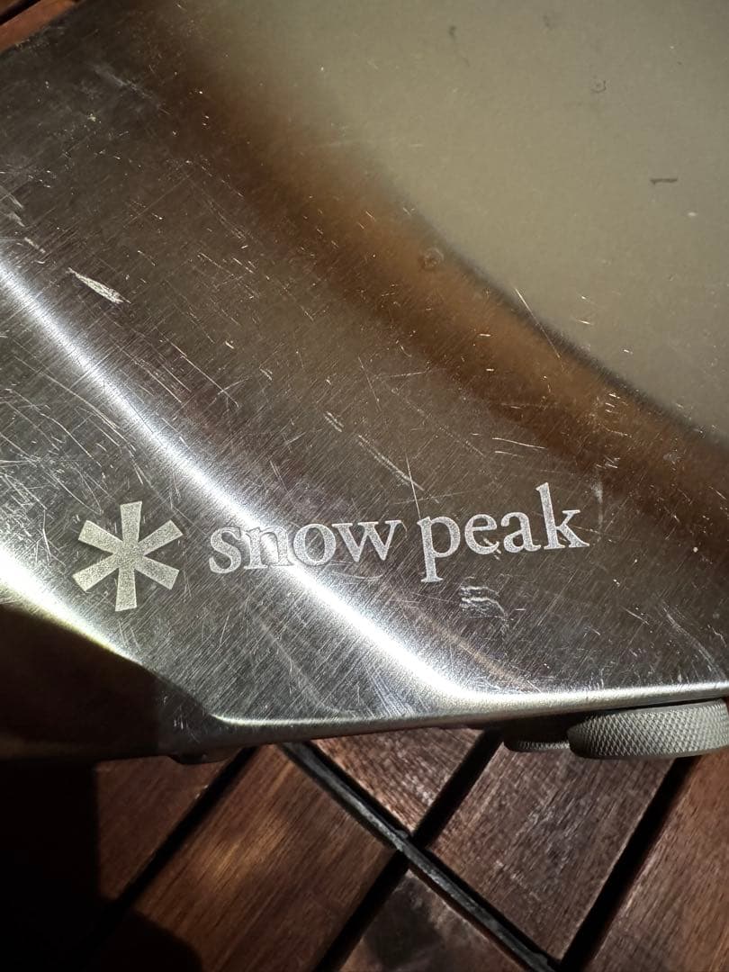 スノーピーク ジカロテーブル　peak テーブル　キャンプ　焚き火台
