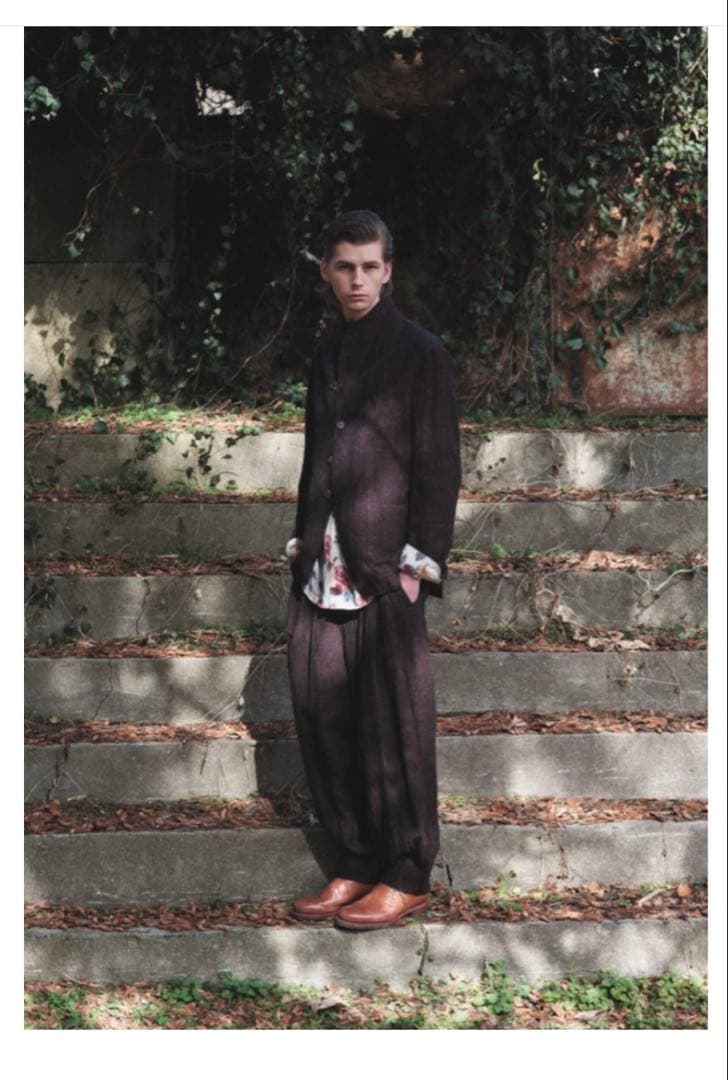 [美品] calmlence スリータックパンツ　サイズ1 カームレンス