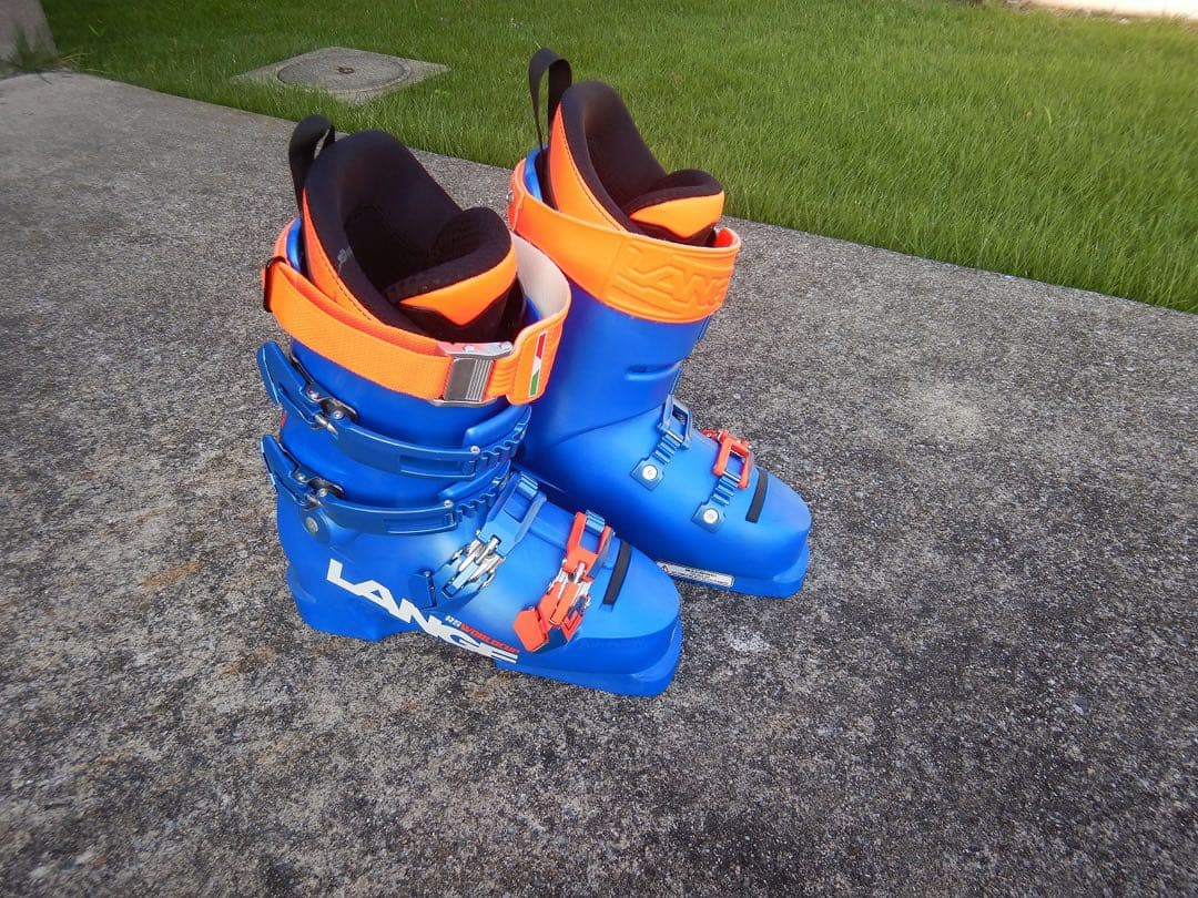 Lange WORLD CUP RS ZJ+ スキー用ブーツ 青/オレンジ