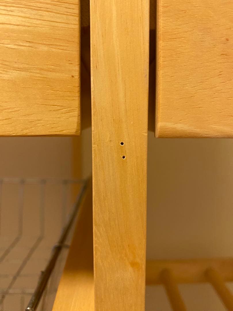 キャトルセゾン　キッチンワゴン　キャスター付