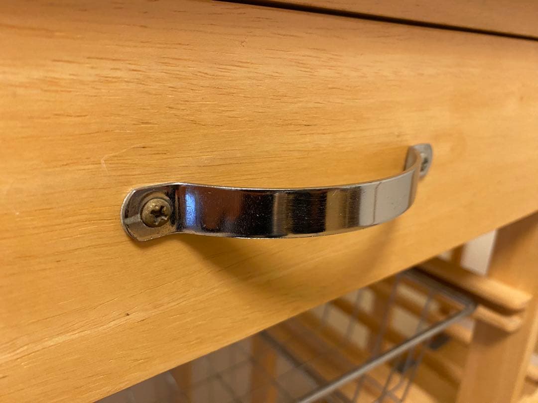 キャトルセゾン　キッチンワゴン　キャスター付