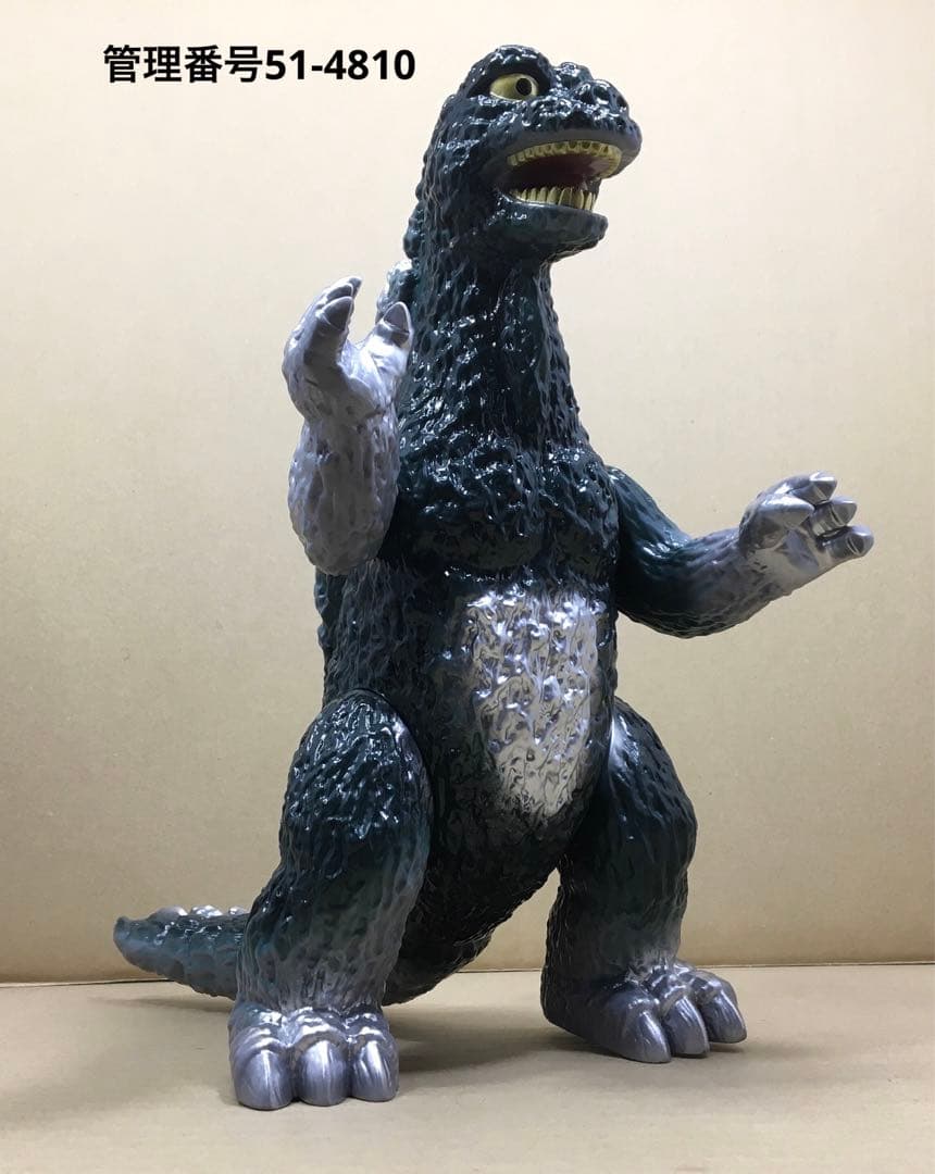 か*き様 復刻版ポピー　 グレートザウルス ゴジラ　 ソフビ グリーン Ver.