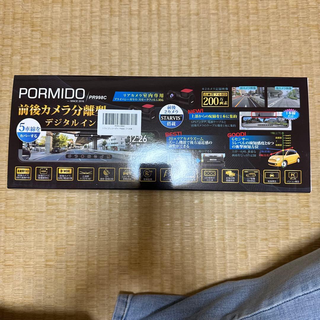 PORMIDO PR998C ドライブレコーダー