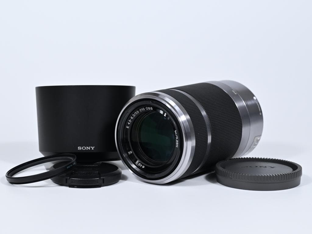 【美品】ソニー E 55-210mm F4.5-6.3 OSS SEL55210