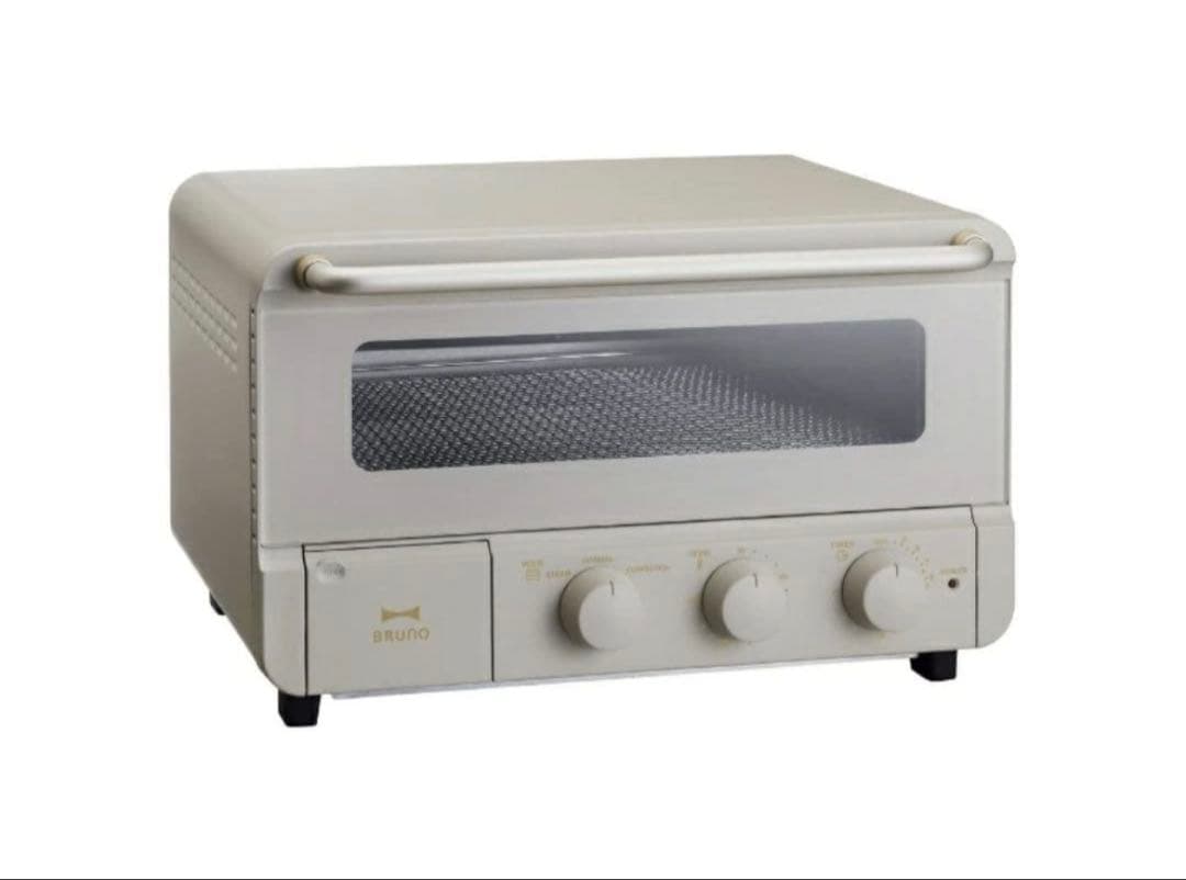新品未使用 BRUNO crassy+ スチーム＆ベイクトースター【グレージュ】