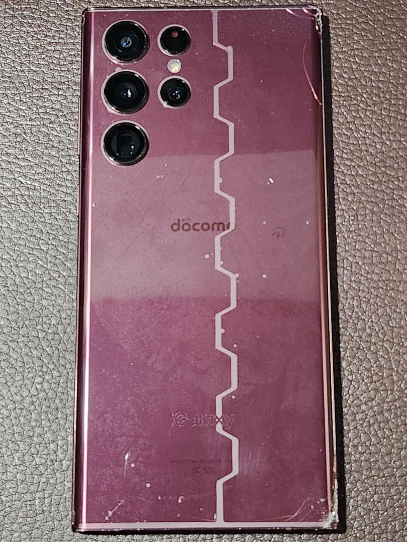 Galaxy s22 ultra SC-52C 動作しますが　ジャンク