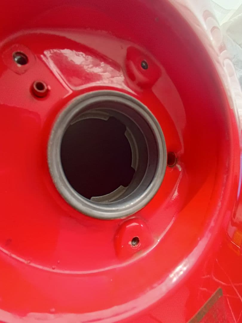 MC21 フューエルタンク　ガソリン ホンダ　 NSR250 赤白　内部はキレイ