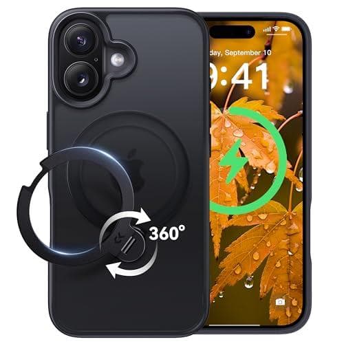 【2026最高傑作&定点360度回転】CASEKOO iPhone 16 用 m