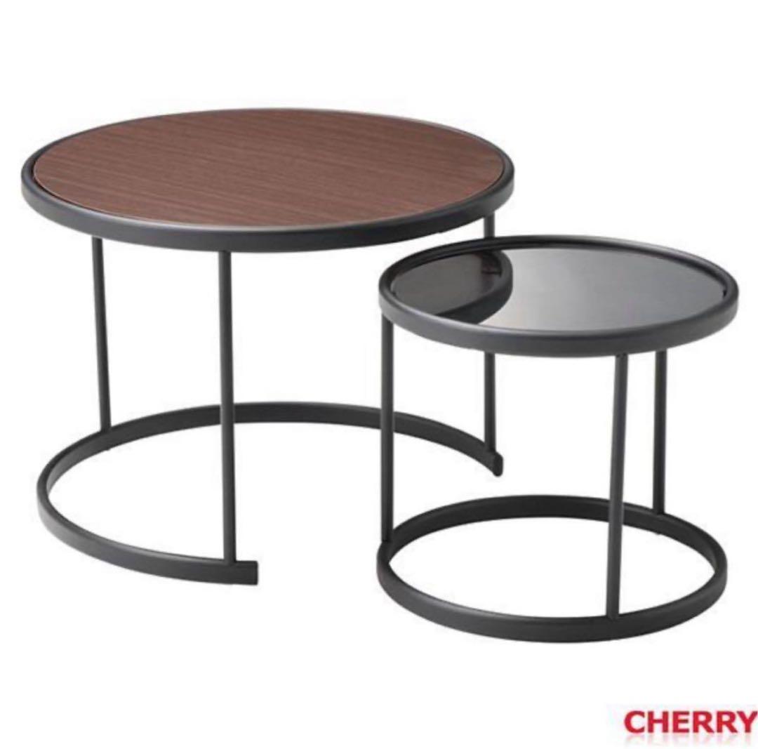 最終　ネストテーブル２点セット