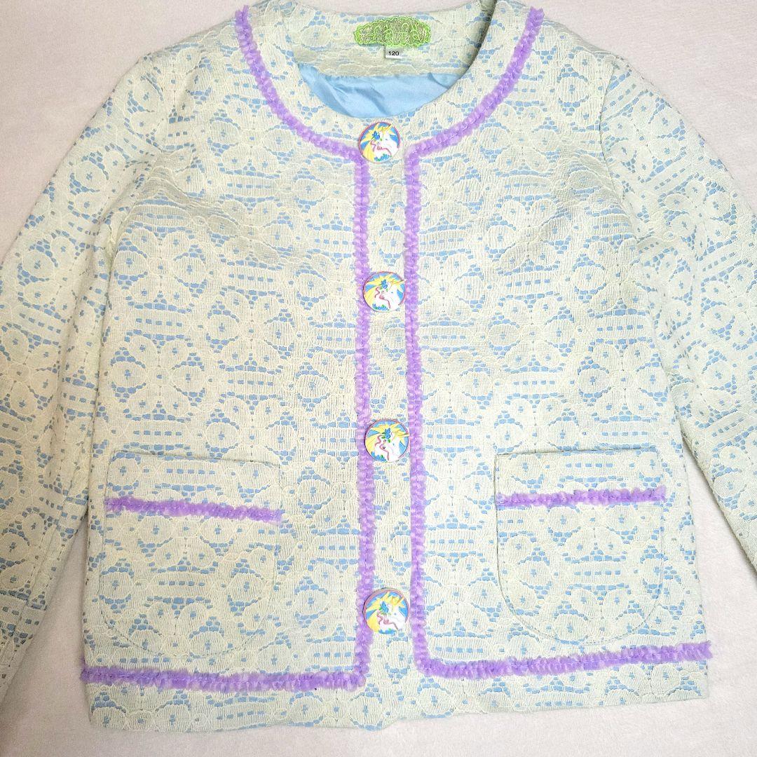 【fafa フェフェ】フォーマルセットアップ　ワンピース&ジャケット 120