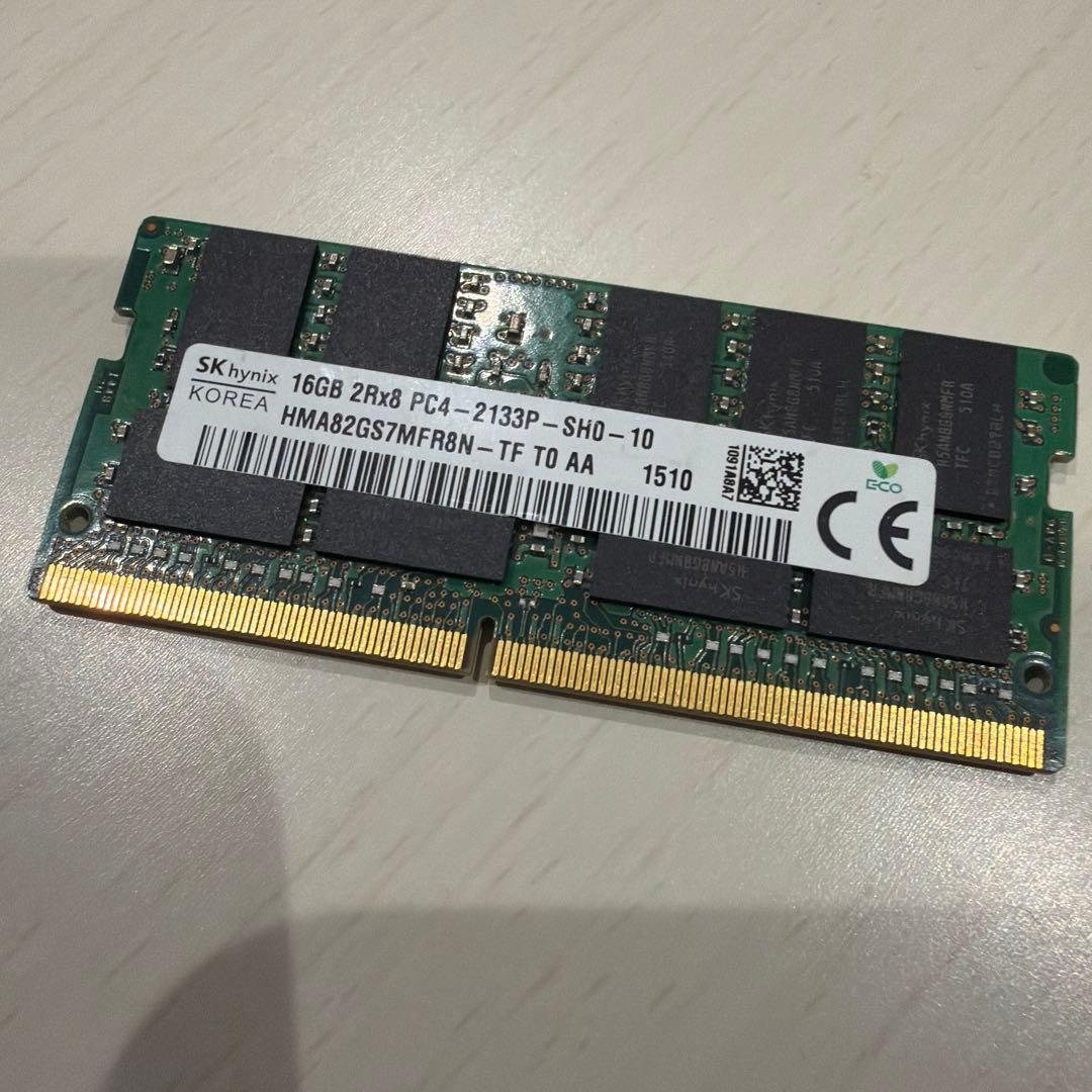 SKHynix DDR4 16GB SO-DIMM ノート用メモリー