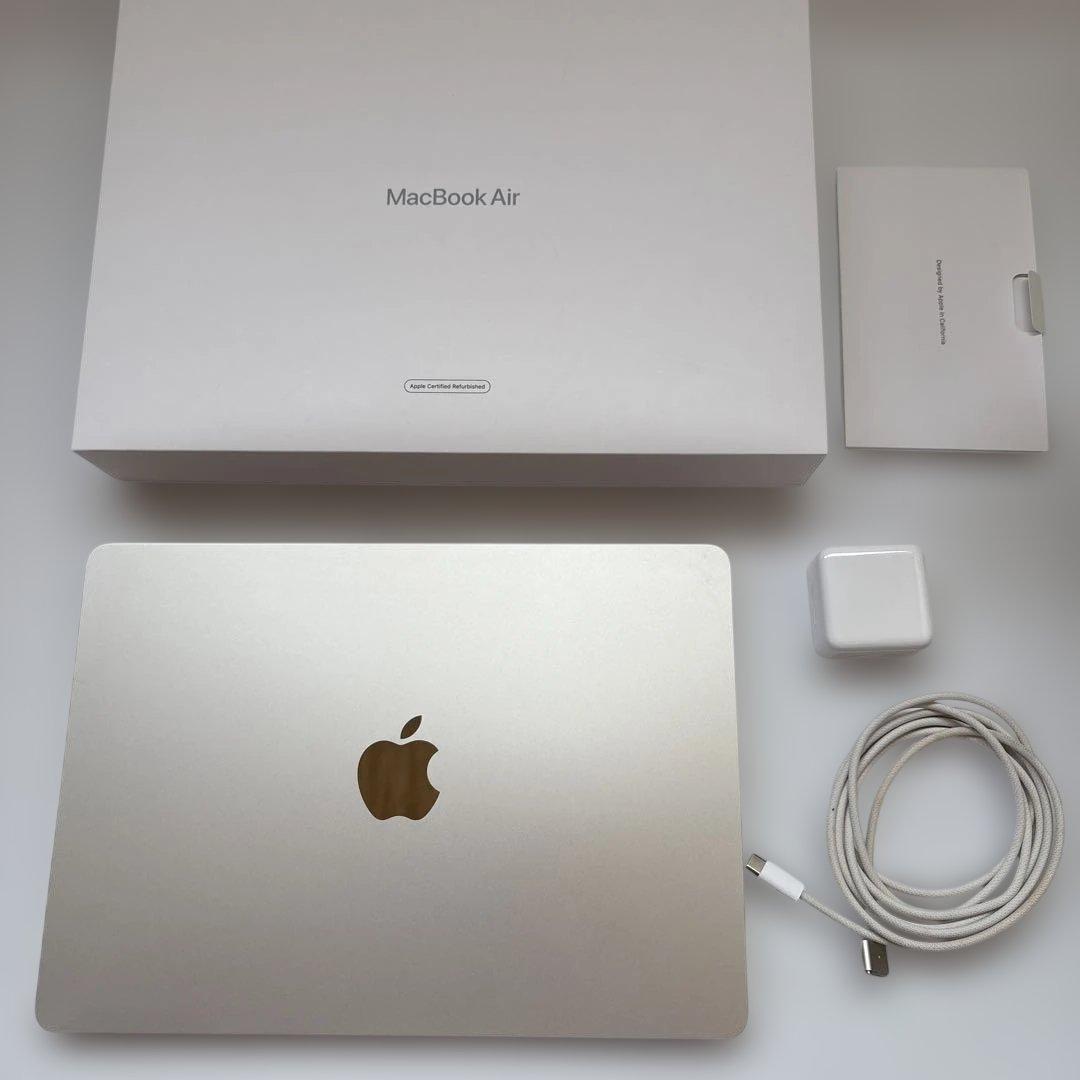 Macbook Air M2 8GB/512GB SSD 13インチ