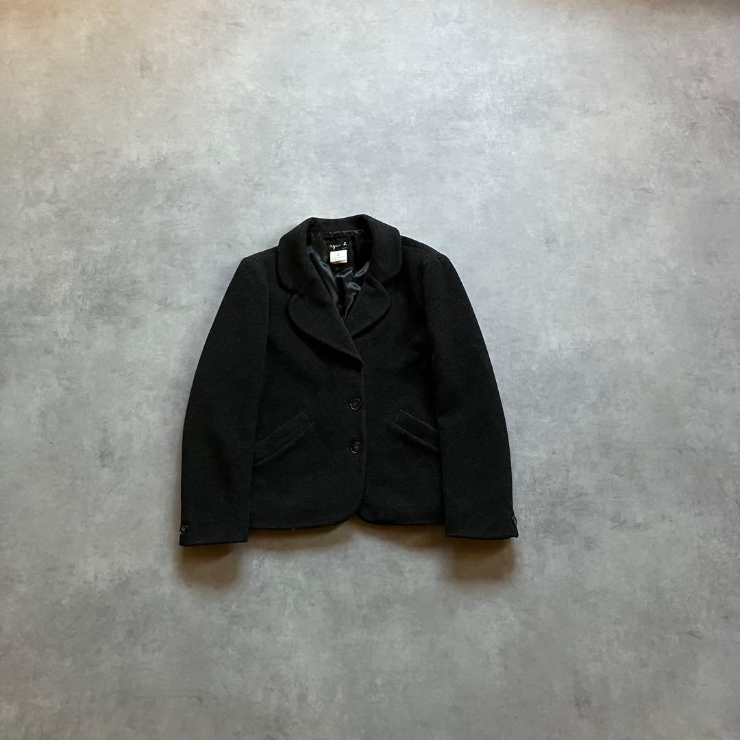 ジャケット・アウター 90s vintage agnes b wool tailored jacket