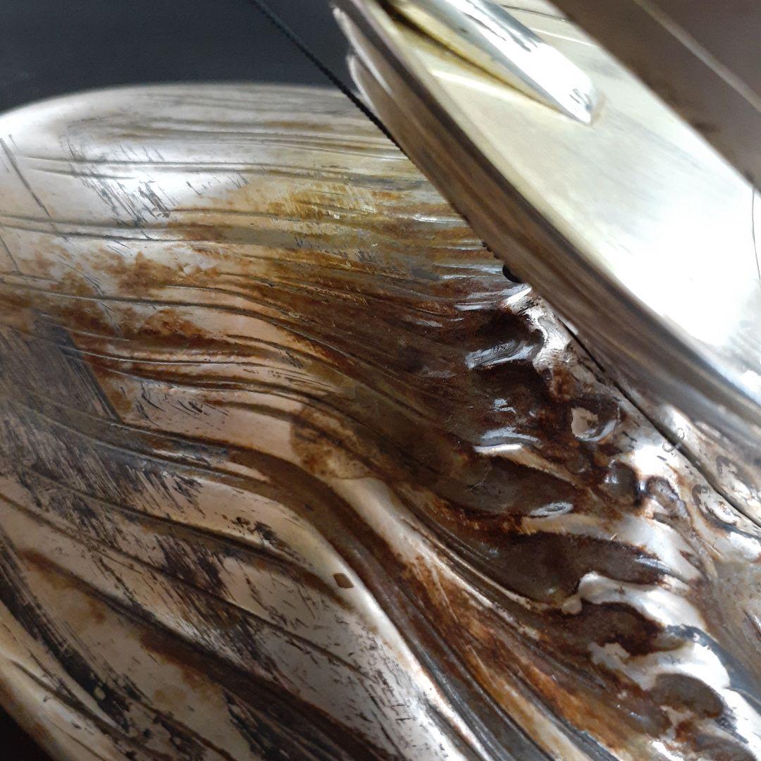 スターリングシルバー 帆船オブジェ 約30cm