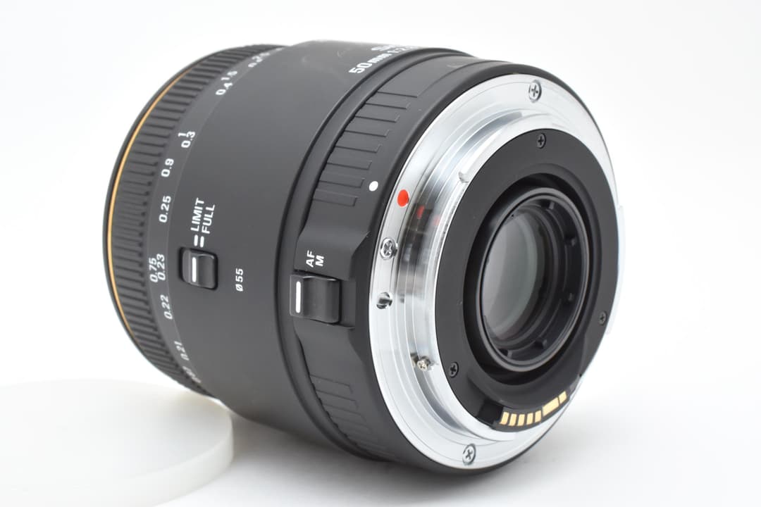 レンズ(単焦点) Sigma 50mm F2.8 DG MACRO Canon #9773