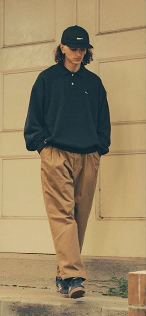 パンツ DESCENDANT DC-3 ORGANIC COTTON TROUSERS