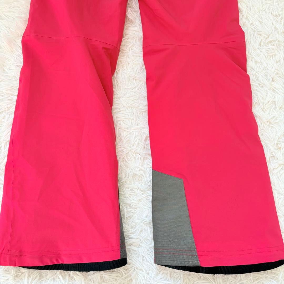 salomon サロモン レディース スキースノボパンツ レッド Lサイズ
