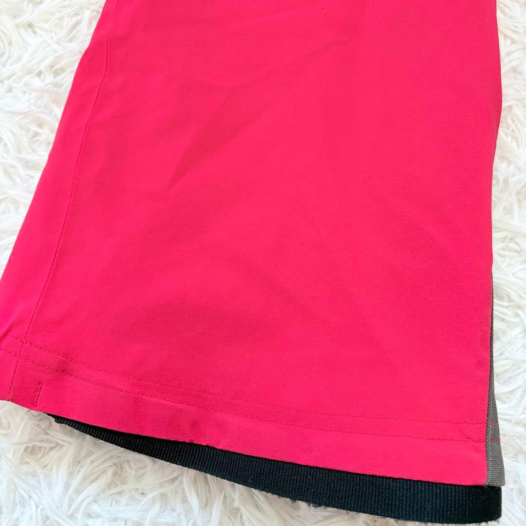 salomon サロモン レディース スキースノボパンツ レッド Lサイズ