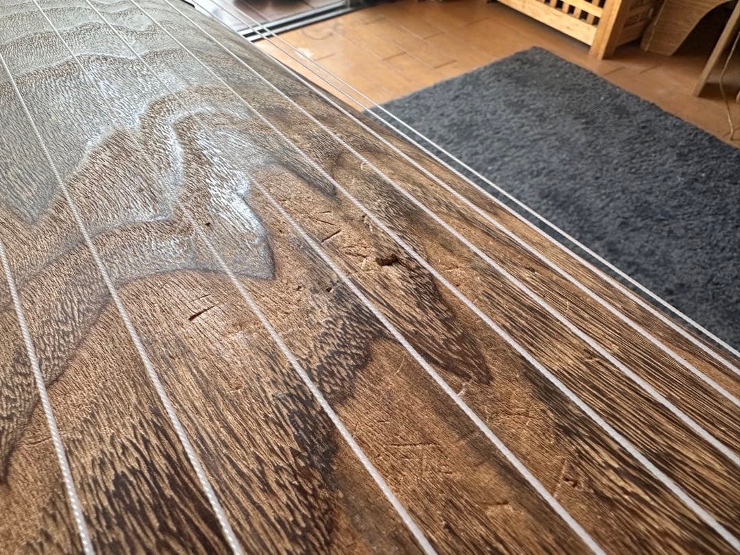 くり甲　お箏　お琴　綾杉彫　蒔絵　高級品　サトウ楽器　生田流