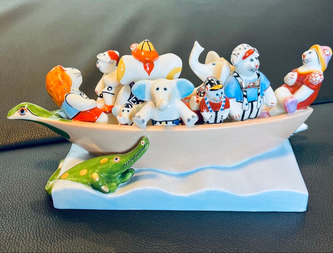 【美品】ビレロイ&ボッホ　ベネディクト　Benedikt Sport　置物　陶器