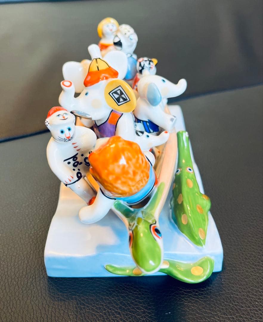 【美品】ビレロイ&ボッホ　ベネディクト　Benedikt Sport　置物　陶器