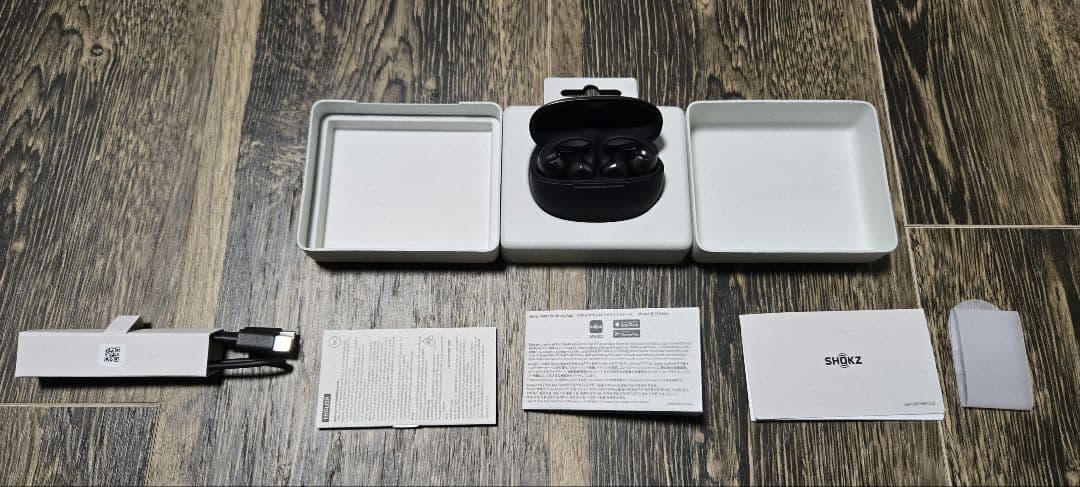 SHOKZ OPENDOTS ONE ワイヤレスイヤホン　ほぼ未使用