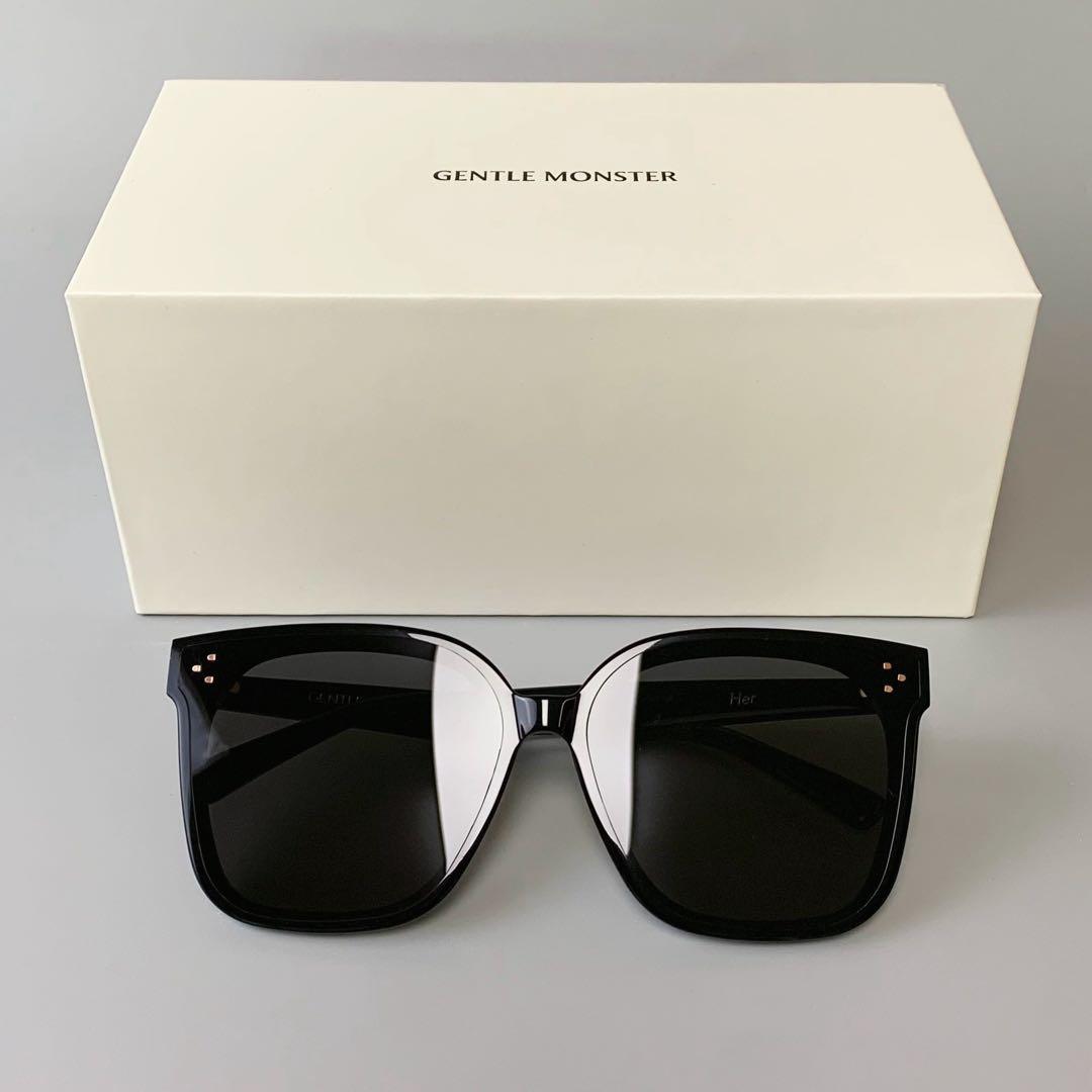 GENTLE MONSTER ブラックサングラス HER