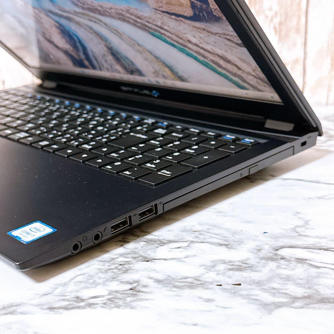 美品✨すぐ使えるパソコンPC 高性能i7/爆速SSD＆メモリ8GB✨カメラ付き