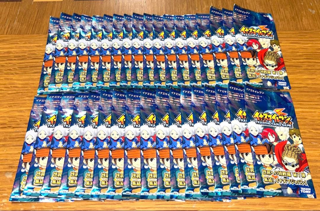 ア*ー様 イナズマイレブンカードゲーム新品未開封　91パックセット
