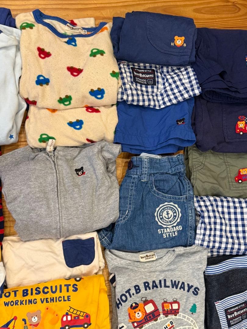 ミキハウス 子供服セット 110cm 61点